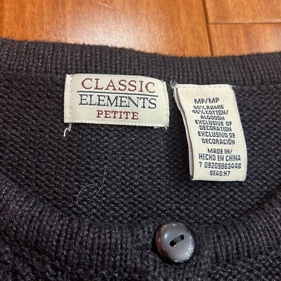 Classic Elements Vintage 90s/Y2K Christmas ugly Sweater size MP - Picture 2 of 10